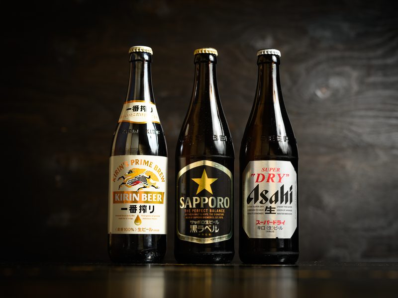 国産瓶ビール